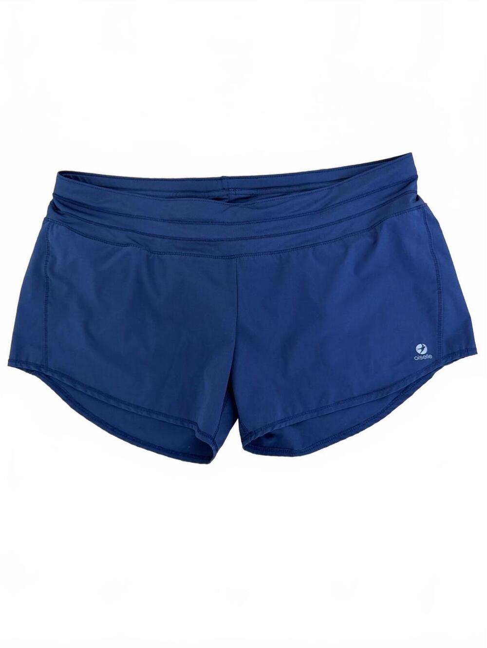 Oiselle Roga Running Shorts Gorpcore Clean Girl Navy Stretch Running Womens 10
